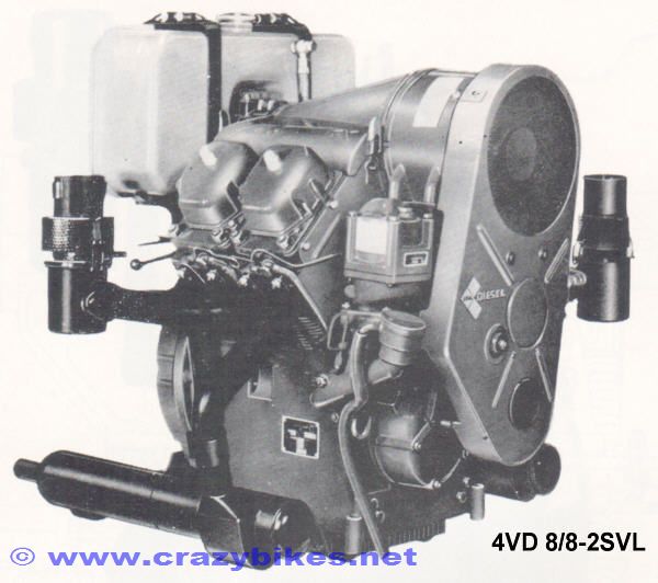 Motor 4VD 8/8 2SVL